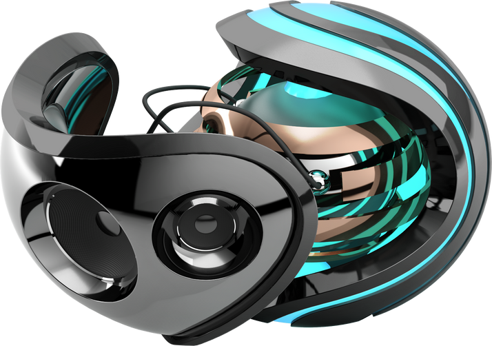 Abstract Orbs Render